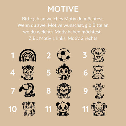 Personalisierte Mathe-Lerntafel aus Holz, das kleines 1x1, Schulkind 2026