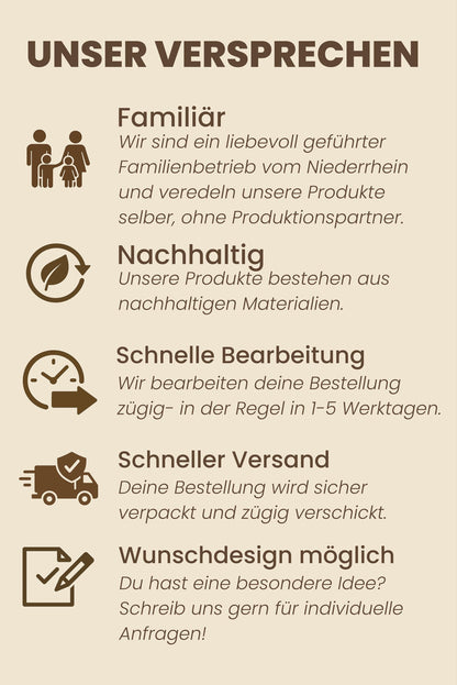 Personalisiertes Camping Geschenk Set – Frühstücksset mit Emaille Tasse + Holzbrettchen für Camper & Vanlife Fans, Wohnmobil, Geschenkidee